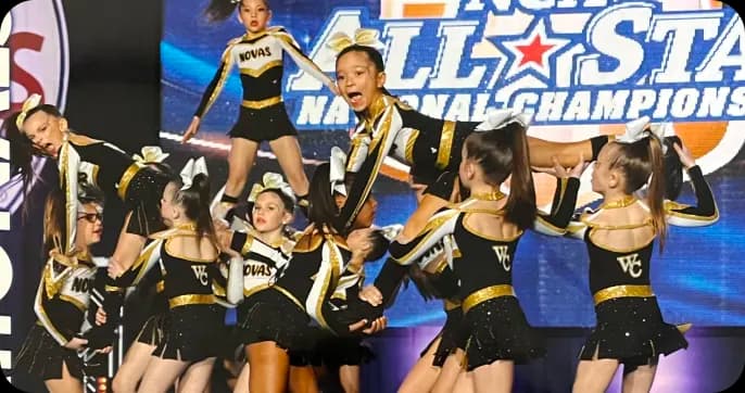 All starts cheerleaders