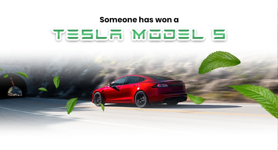 Anouncing our Plantd Tesla Giveaway Winner