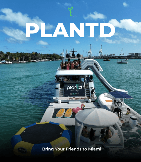 Plantd Giveaway - Bring Your Friends to Miami!